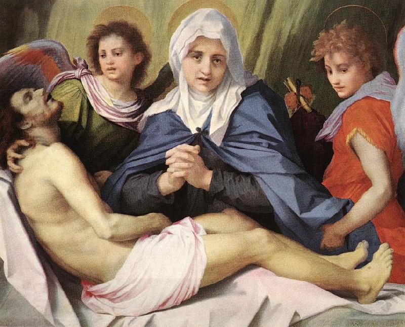 Andrea del Sarto Lamentation of Christ gg oil painting picture
